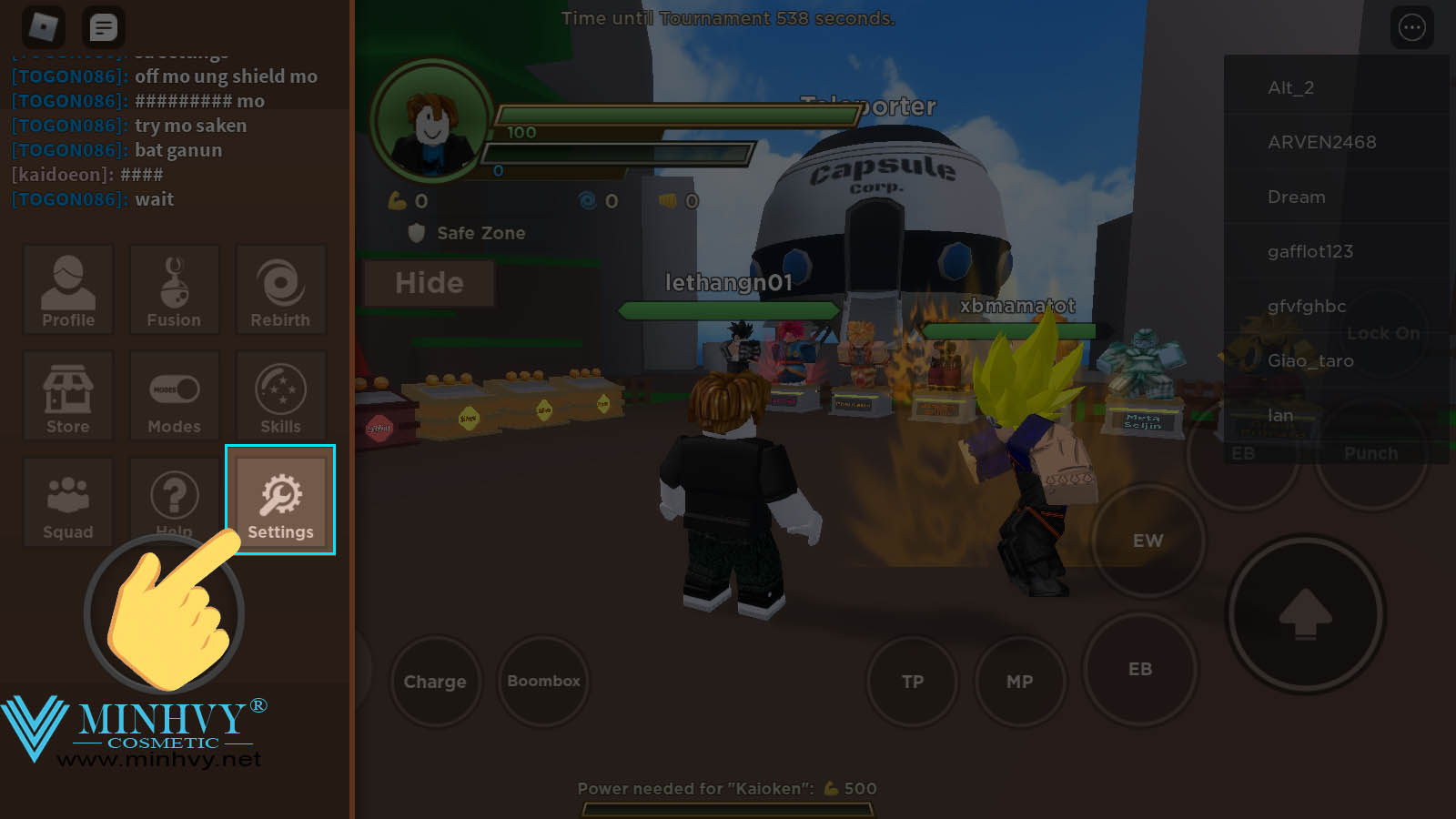 Code Dragon Blox mới nhất và cách nhập code Dragon Ball Roblox