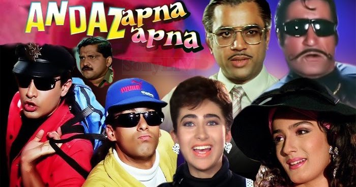 Andaz Apna Apna (1994) Hindi HD Movie - Aamir Khan, Salman Khan ...