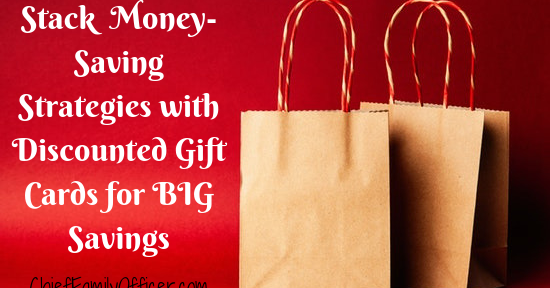 Chief Family Officer: Stack Money-Saving Strategies with Discounted ...