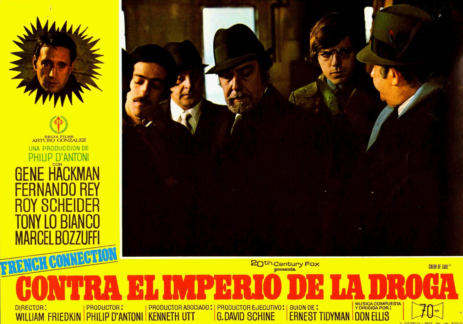 French connection (1971) William Friedkin - The French connection (30.11.1970 / 03.1971)