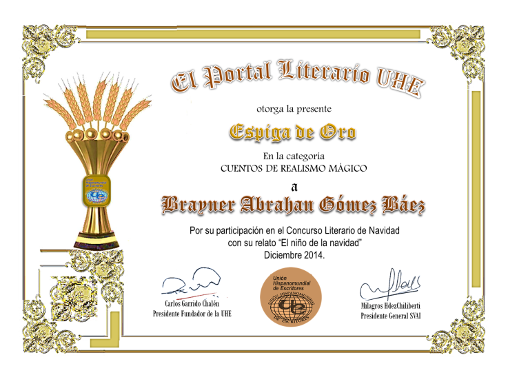 ESPIGA DE ORO