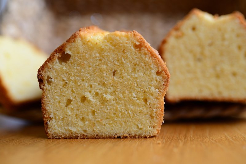 Bizcocho de lavanda con limón