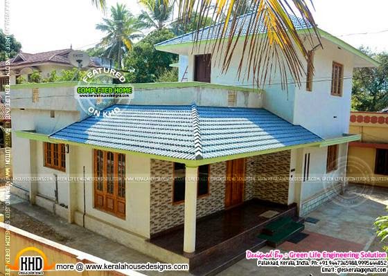 Completed house in Palakkad
