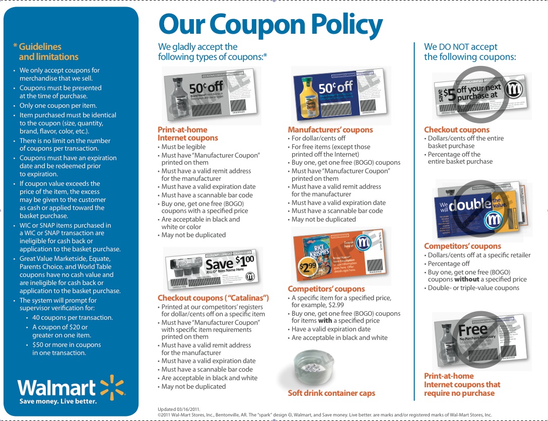 Chicks Dig Coupons I LOVE THIS WALMART COUPON POLICY PRINTABLE IT S A  Chicks Dig Coupons I LOVE THIS WALMART COUPON POLICY PRINTABLE IT S A