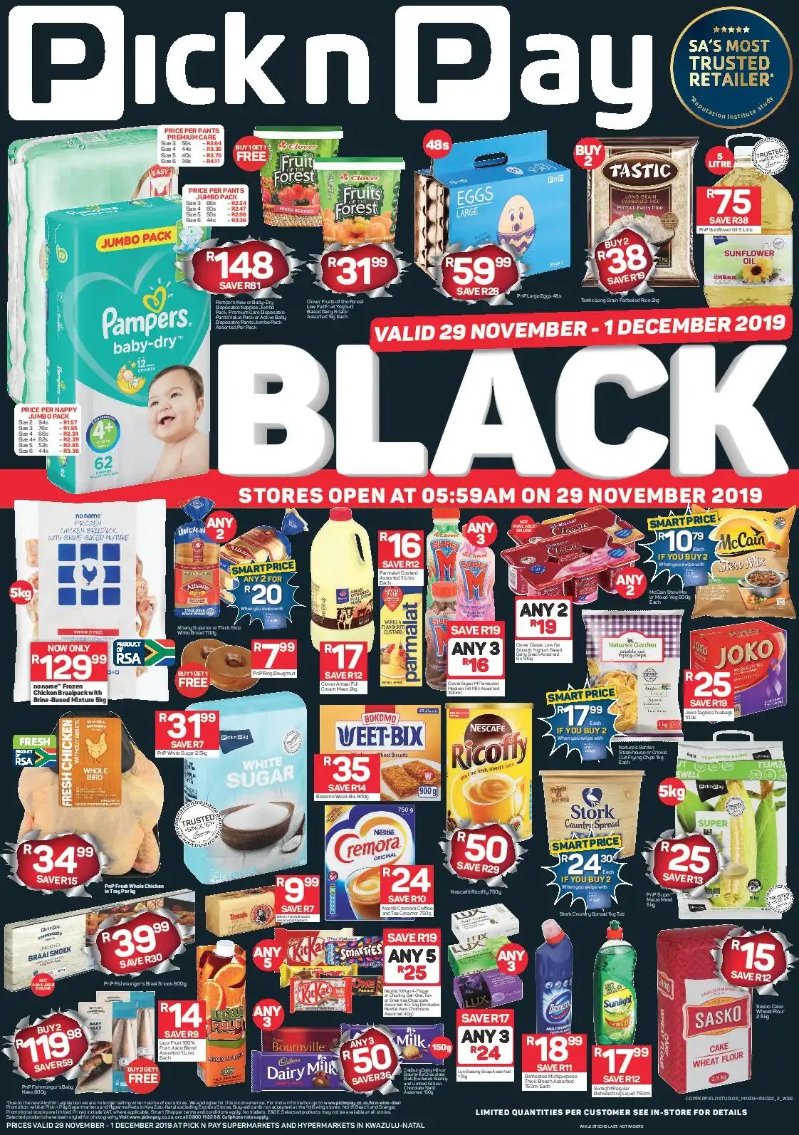 [Updated 2019] KZN Pick n Pay Black Friday Deals