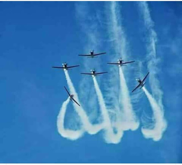 Heboh Tim Jupiter TNI AU Manuver Bertuliskan Lafaz Allah