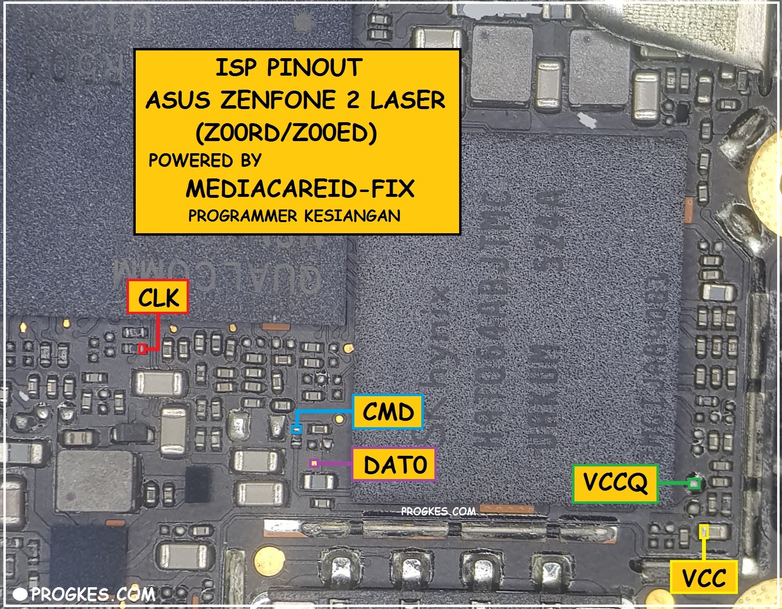 MEDIA CARE TELEKOMUNIKASI INDONESIA: ISP PINOUT ASUS ZENFONE 2 LASER