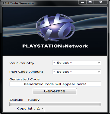 Key Psn Code Generator Key Psn Code Generator