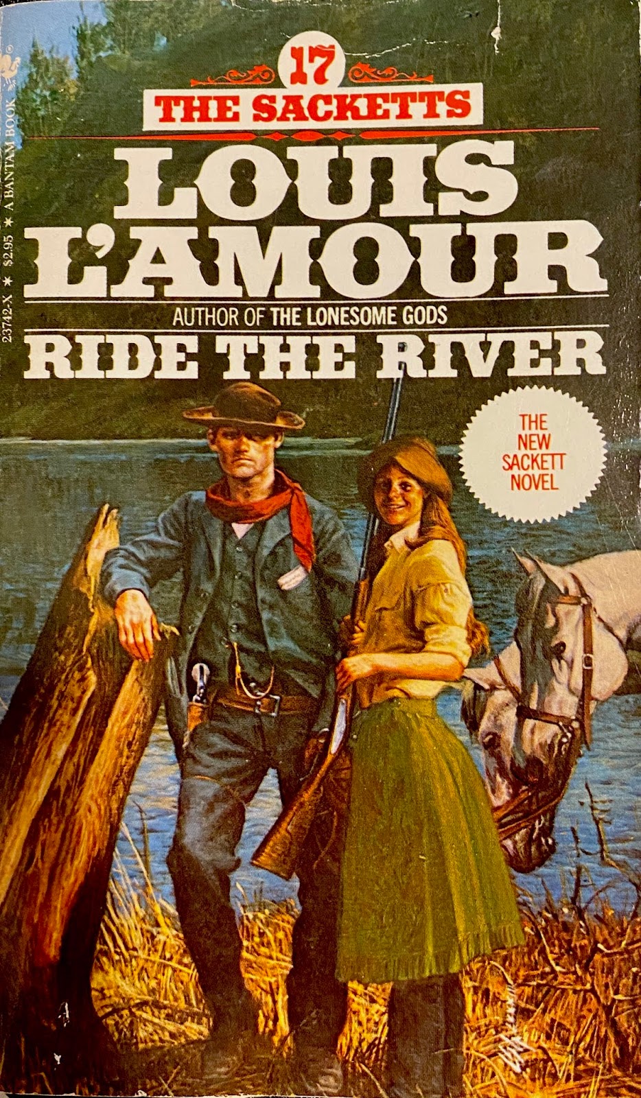 Paperback Warrior: Sacketts #05 - Ride the River