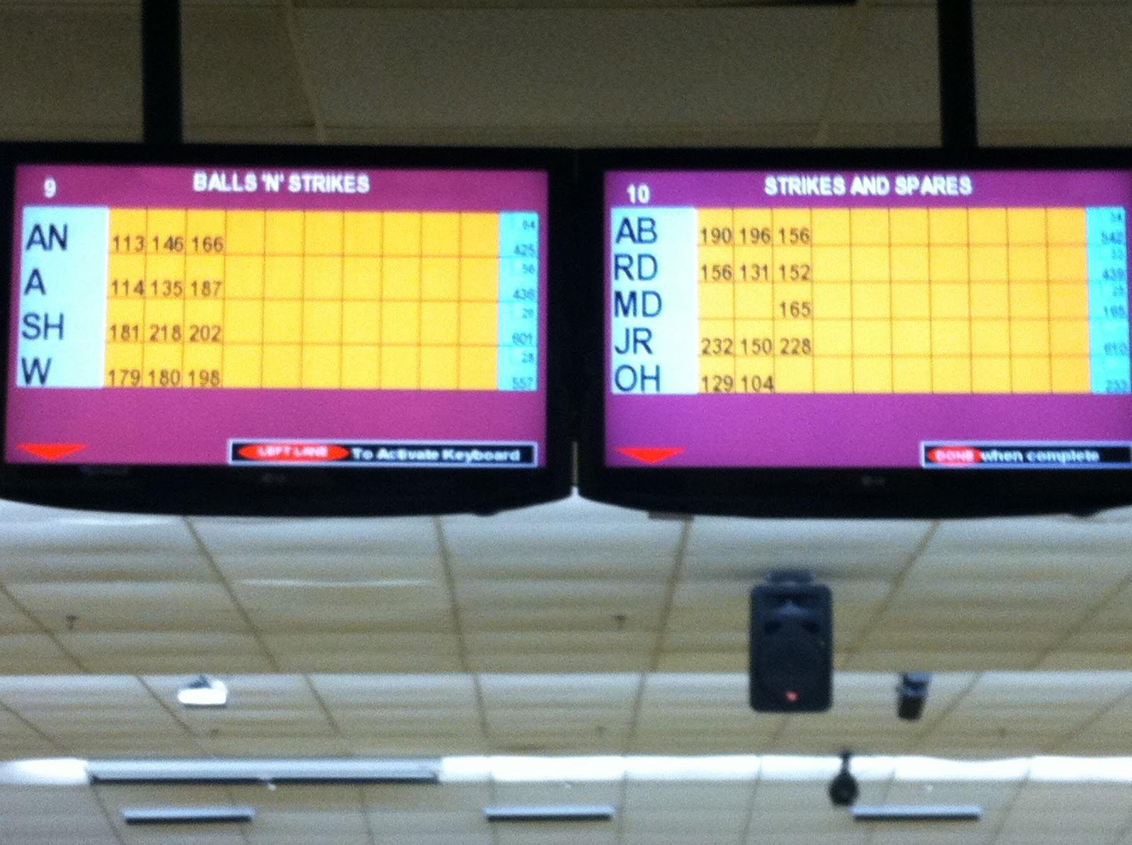 South Asian Bowling Balls n Strikes vs Strikes n Spares