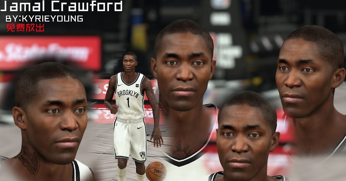 Jamal Crawford Cyberface and Body Model By kyrie.young