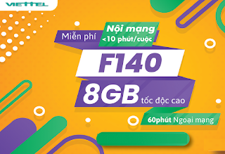 Gói F140 Viettel