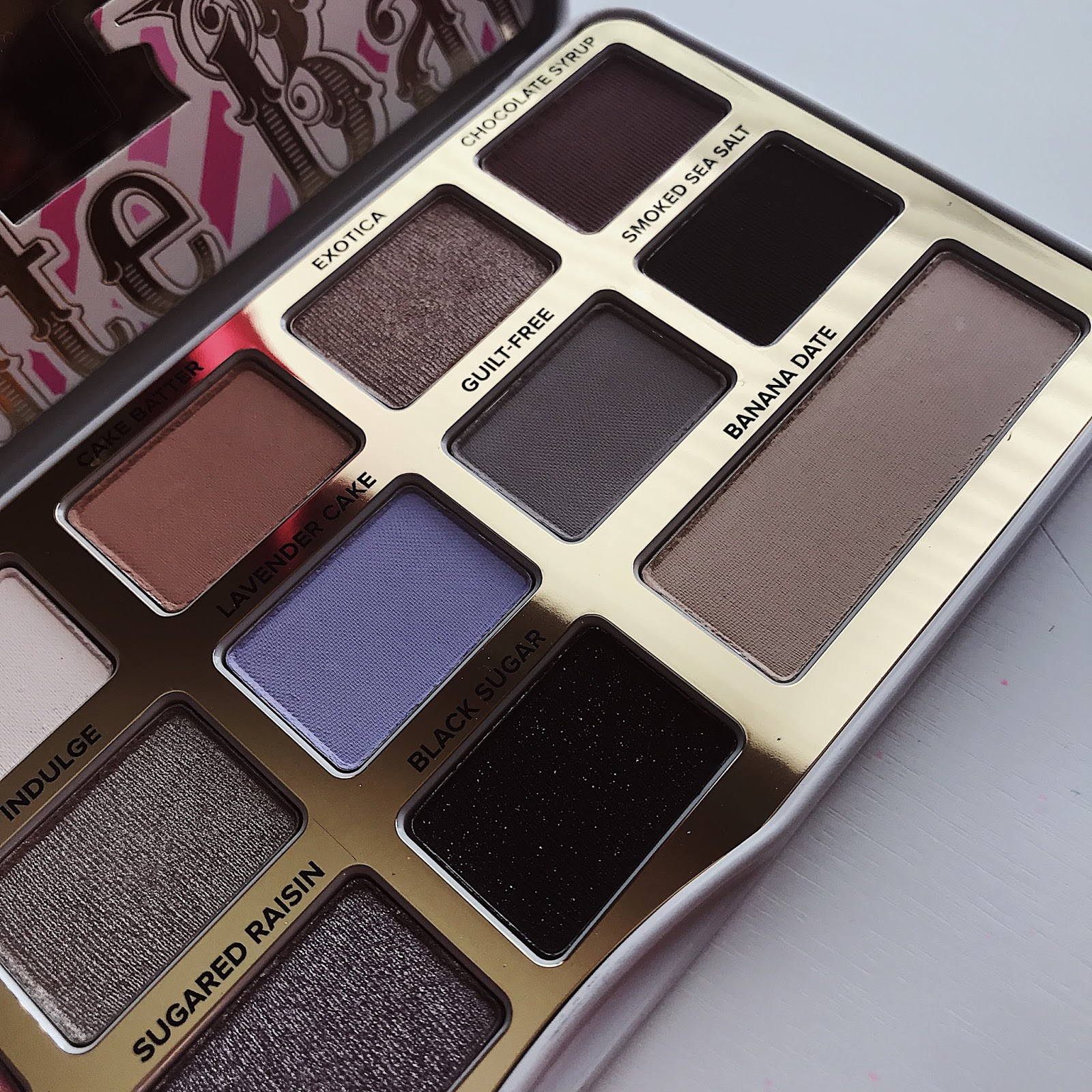 Too Faced White Chocolate Bar Palette Review Remington C