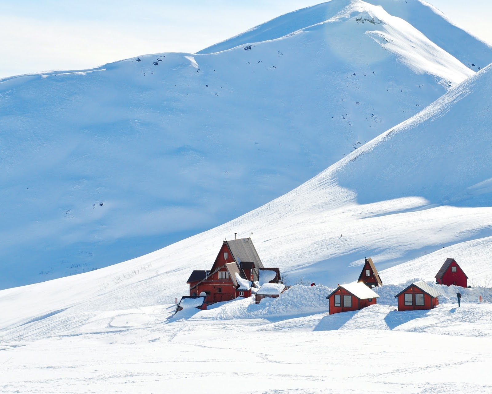 Heart Alaska Sledding At Hatcher Pass