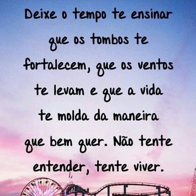 Frases do Dia ♡ Tente viver , não entender, com perdas e fracassos, você se torna mais Frases do Dia ♡ Tente viver , não entender, com perdas e fracassos, você se torna mais