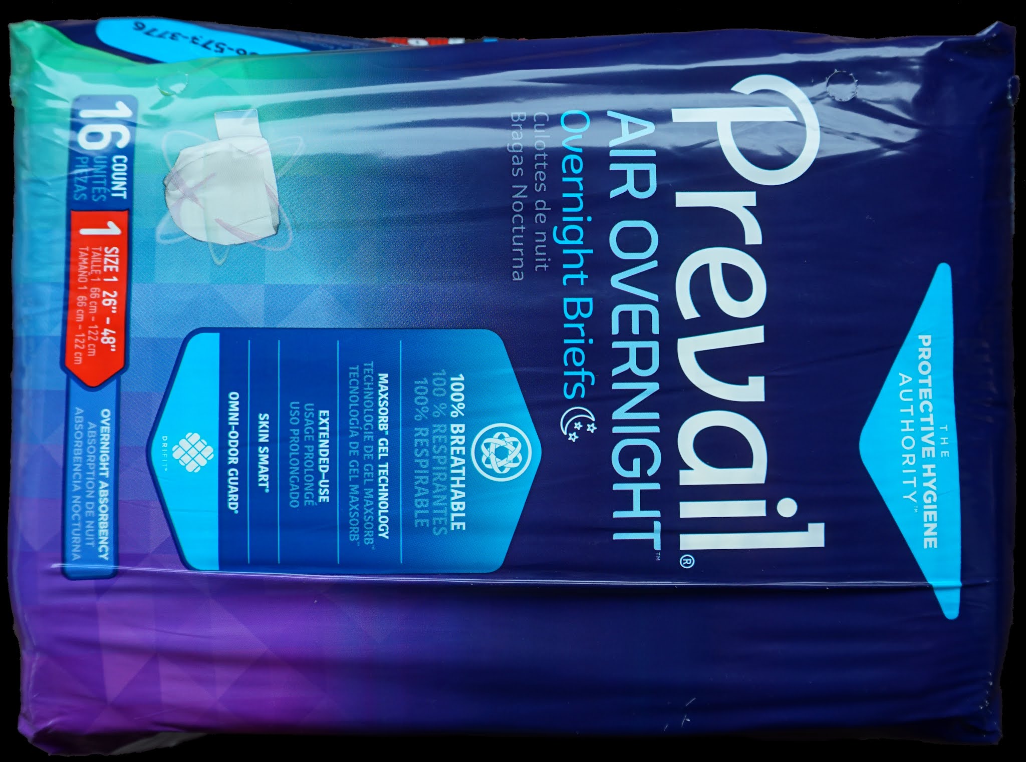 Diaper Metrics Prevail Air Overnight Adult Diaper Review