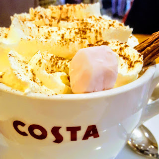 A Costa Hot Chocolate