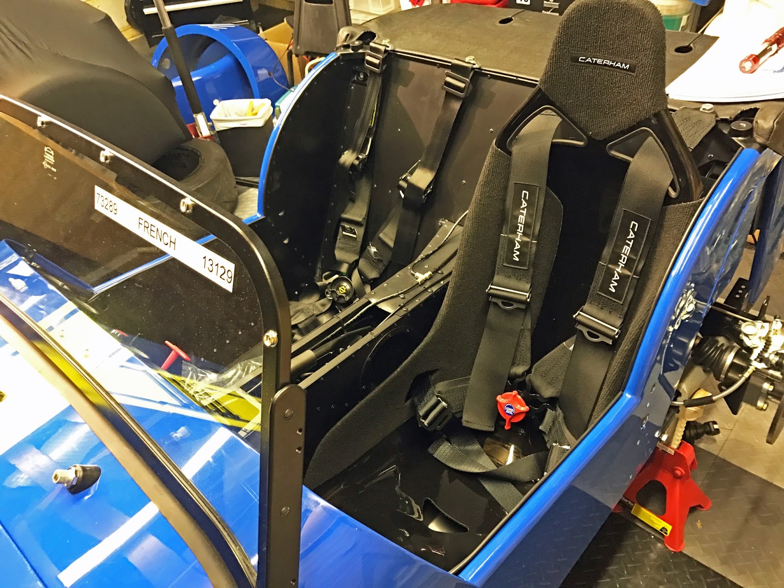 2019 Caterham 270R Racing Blog Academy Car Build Day Fourteen Brakes, Boot and Belts