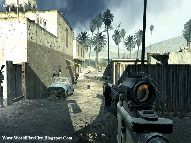 Call of Duty 4 Modern Warfare With Crack Ultra Compress Free Downlaod