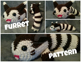 PATRON GRATIS FURRET | POKEMON AMIGURUMI 32370