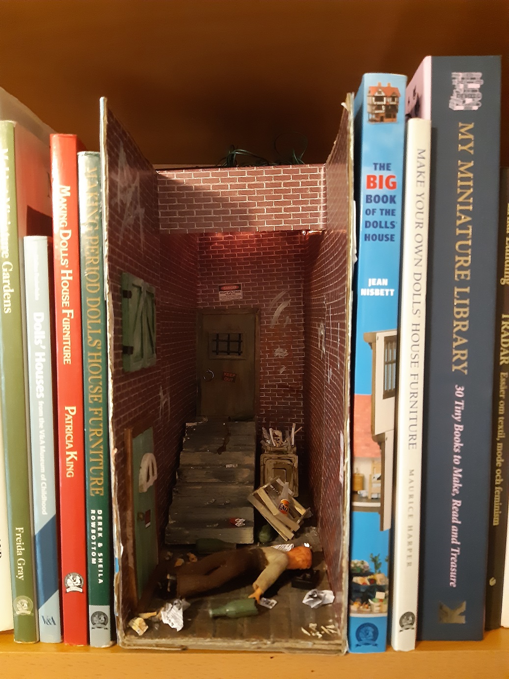 Dollhouse escapes A crime scene