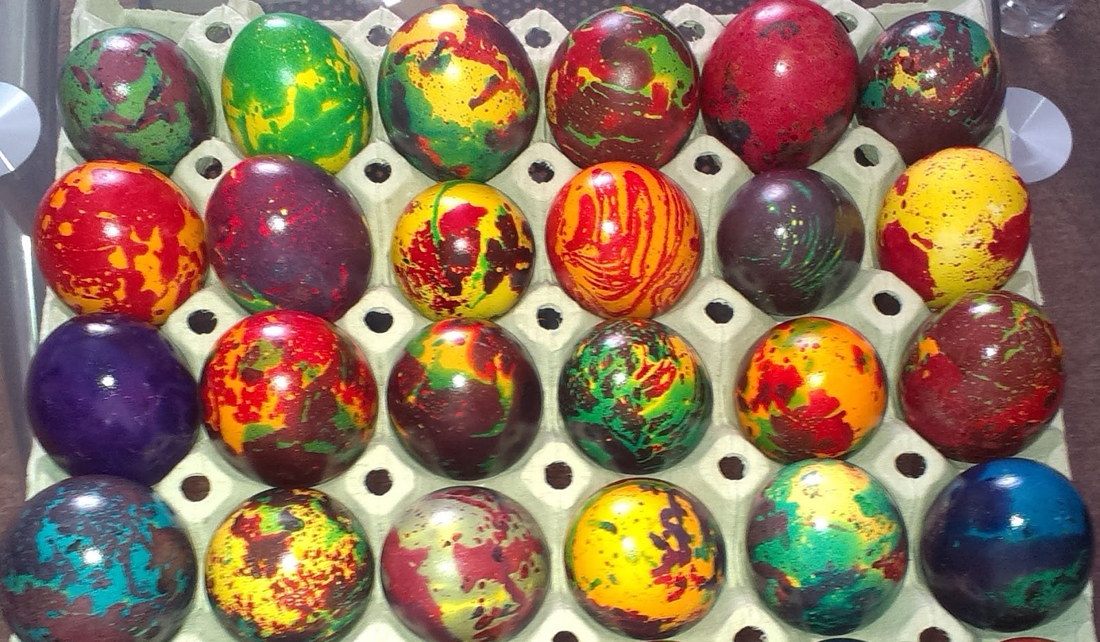 Как да боядисаме шарени яйца лесно и ефективно? - Родното