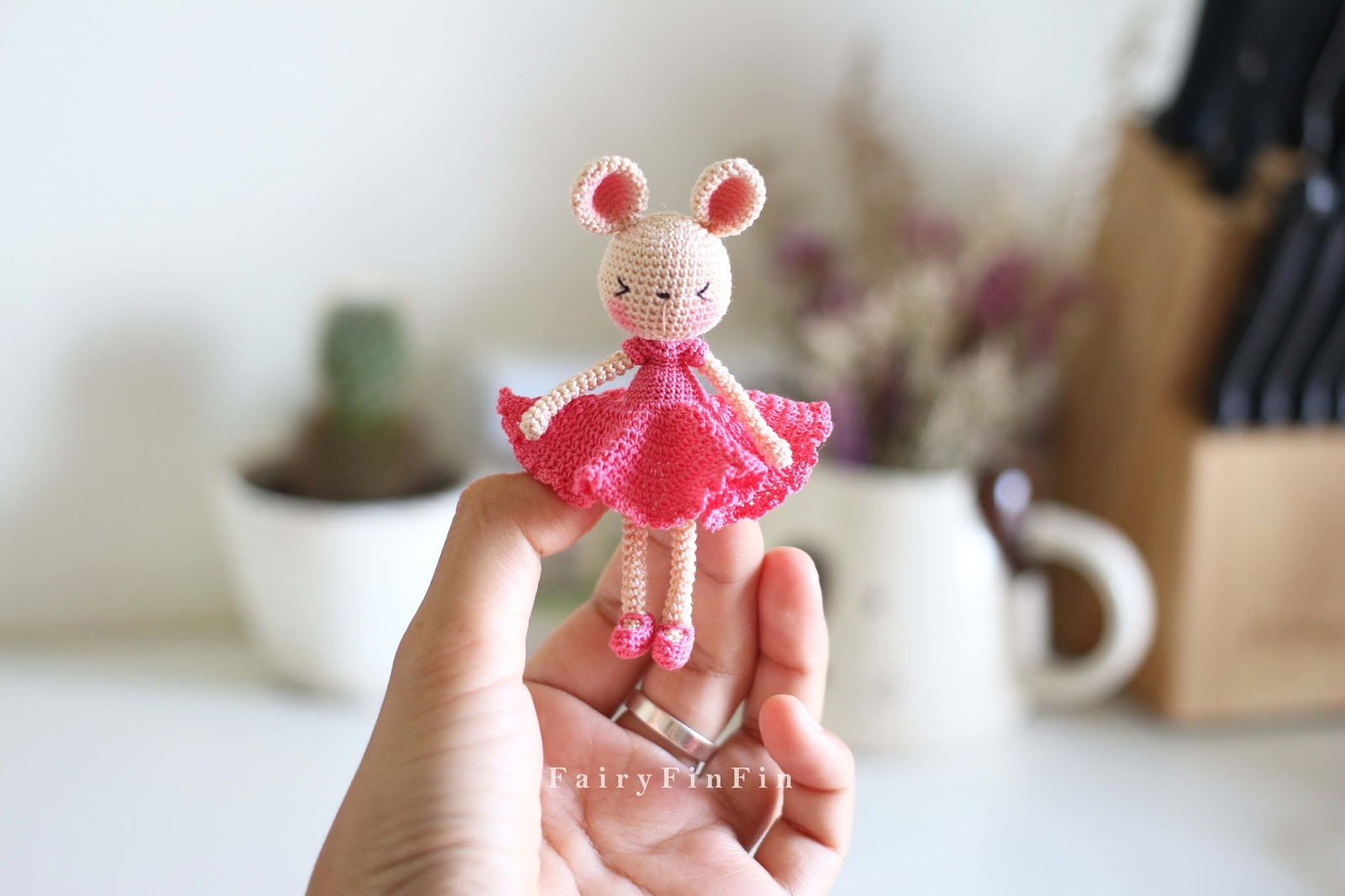crochet bunny doll