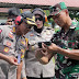 Pererat Silahturahmi, Kapolrestabes Surabaya Kunjungi 'Sarang Petarung' Brigif 2 Marinir