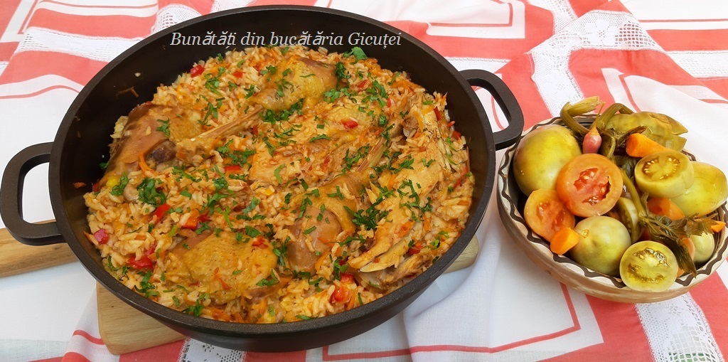 Pilaf gustos (taranesc) Bunătăți din bucătăria Gicuței