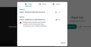 Cara Menyalakan Mic di Google Meet Cara Menyalakan Mic di Google Meet