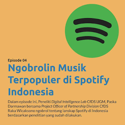 Podcast UGM Episode Ngobrolin Musik Terpopuler di Spotify Indonesia