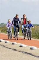 Urlaub mit Fahrrad in Holland