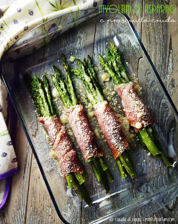 My Ricettarium Involtini di asparagi e prosciutto crudo