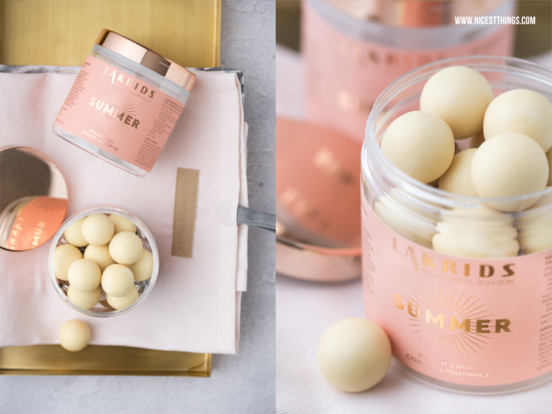 Lakrids Summer Special Edition Lakritz mit Pfirsich und weißer Schokolade