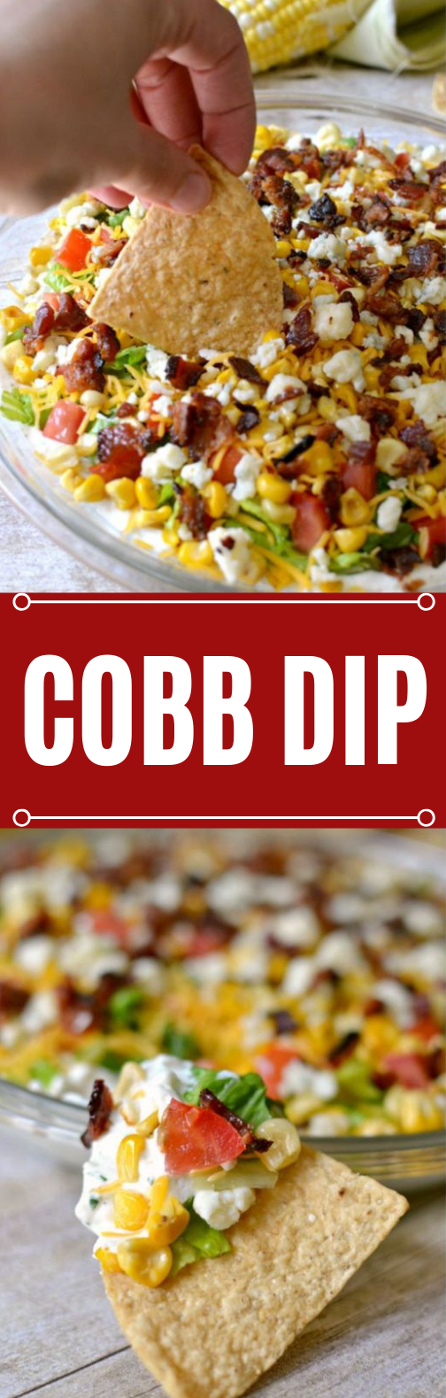 Cobb Dip #appetizers #recipes