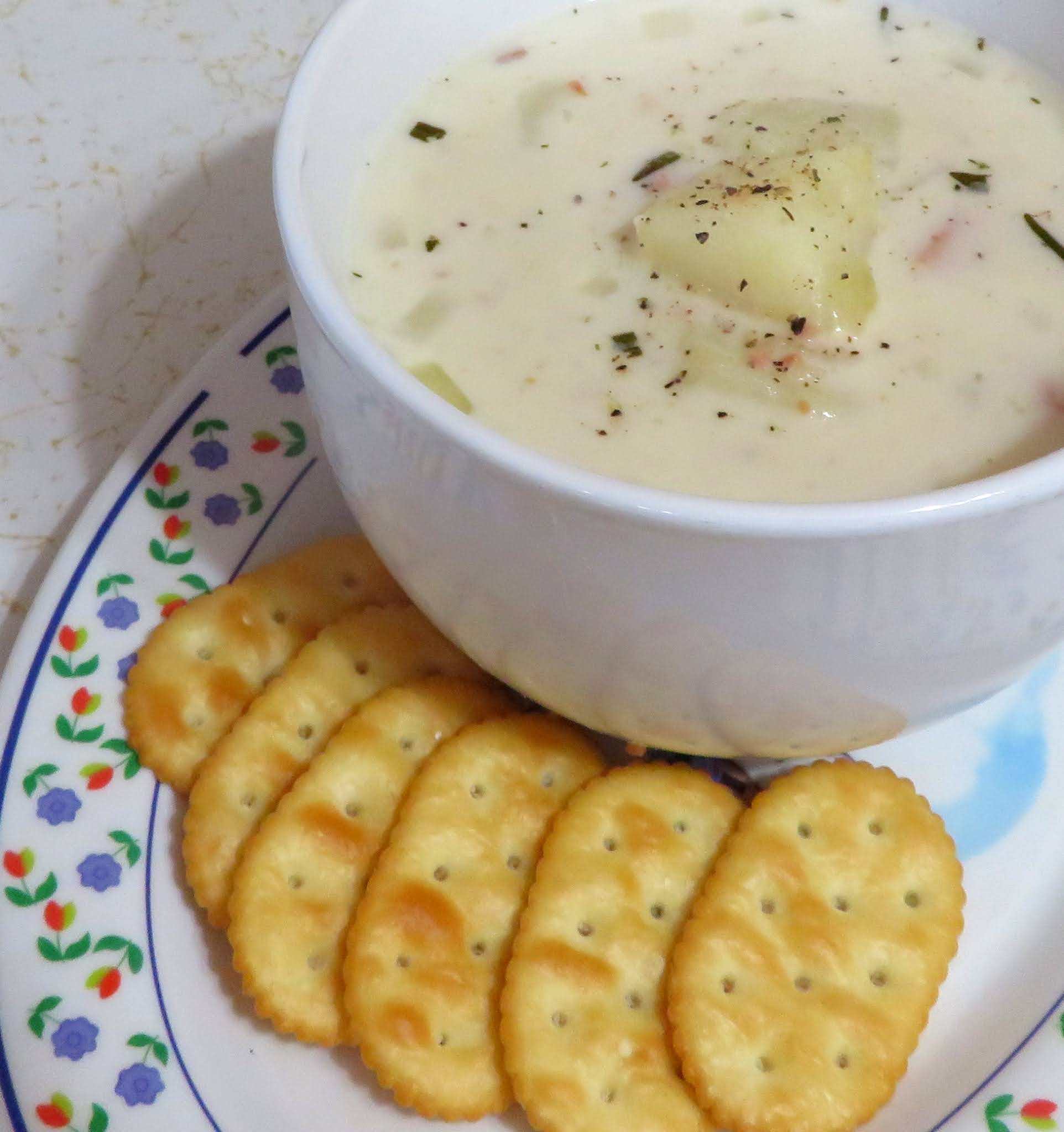 Slow Cooker Potato & Ham Chowder The English Kitchen