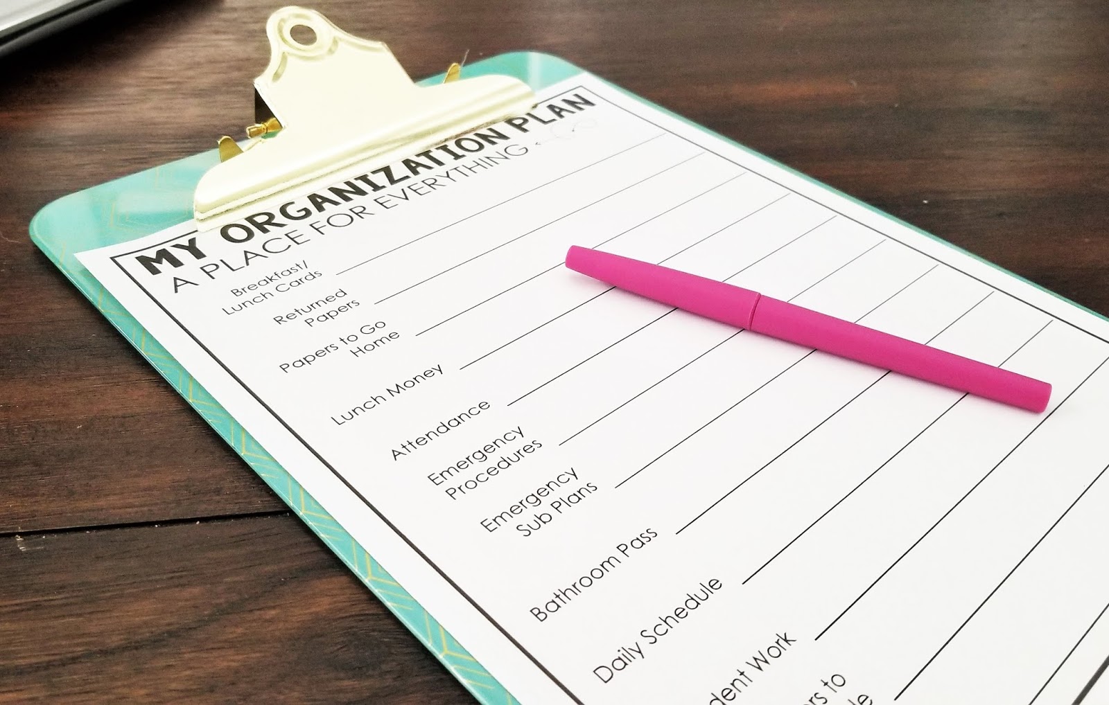 5 Tips for Better Classroom Organization Upper Elementary Snapshots