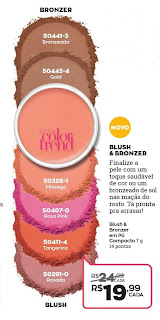 cores blush color trend avon pessego resenha dicas da tia