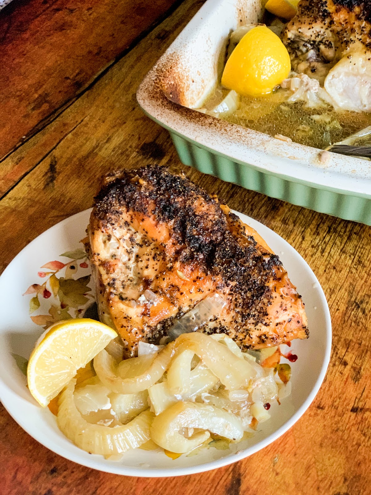 Roast Bone In Chicken Breast with Fennel