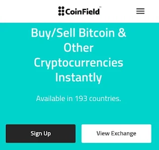 Cara mendaftar di Coinfield exchange dan proses verifikasinya