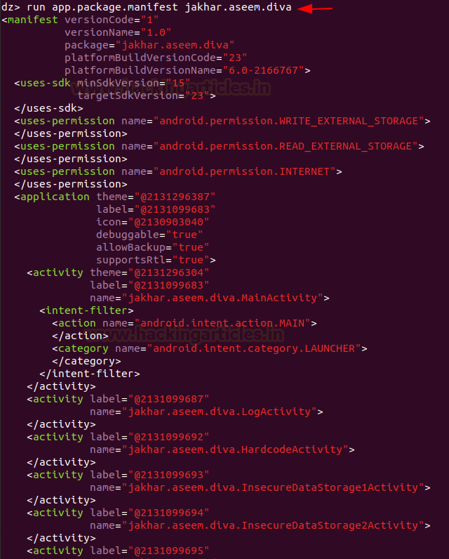 Android Penetration Testing with Drozer