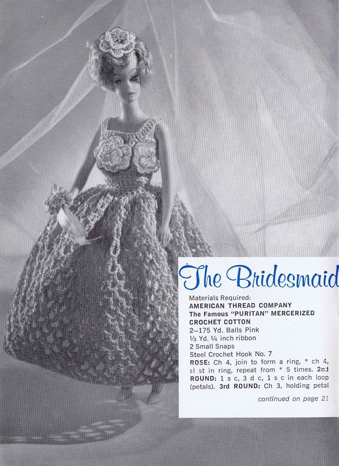 The Vintage Toy Chest Doll Clothes Knitted and Crocheted