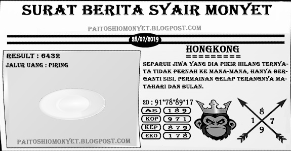 SYAIR HONGKONG 28 JULY 2019 MARKAS SYAIR