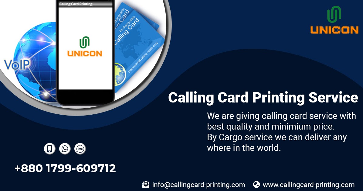 Calling Card Printing আমরা কলিং কার্ড রিসেলার দিচ্ছি আর সাথে আছে কলিং