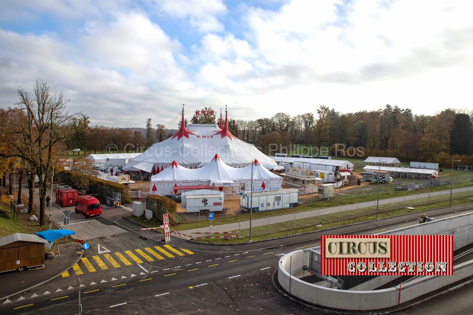 vue panoramique du Cirque Knie 2014