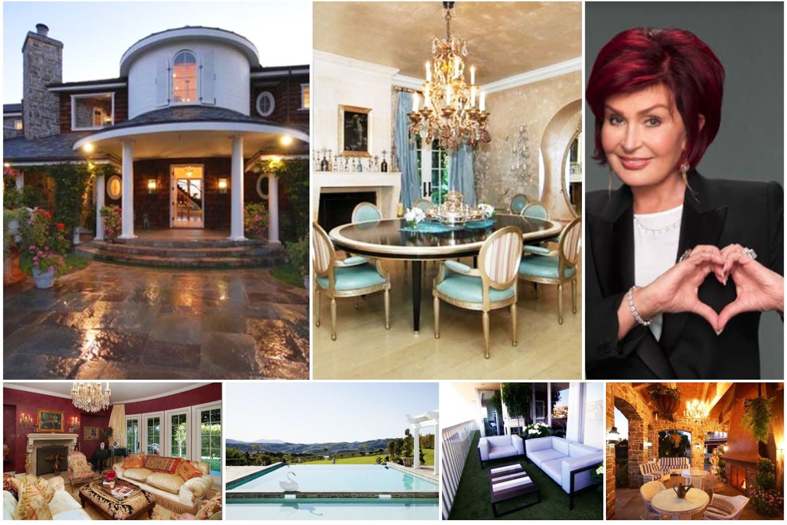 Inside Sharon Osbourne's House The Richest British Woman Best