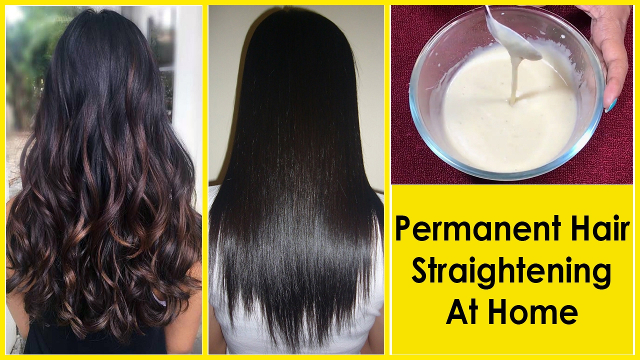 Mind and health: PERMANENT HAIR STRAIGHTENING NATURALLY AT HOME