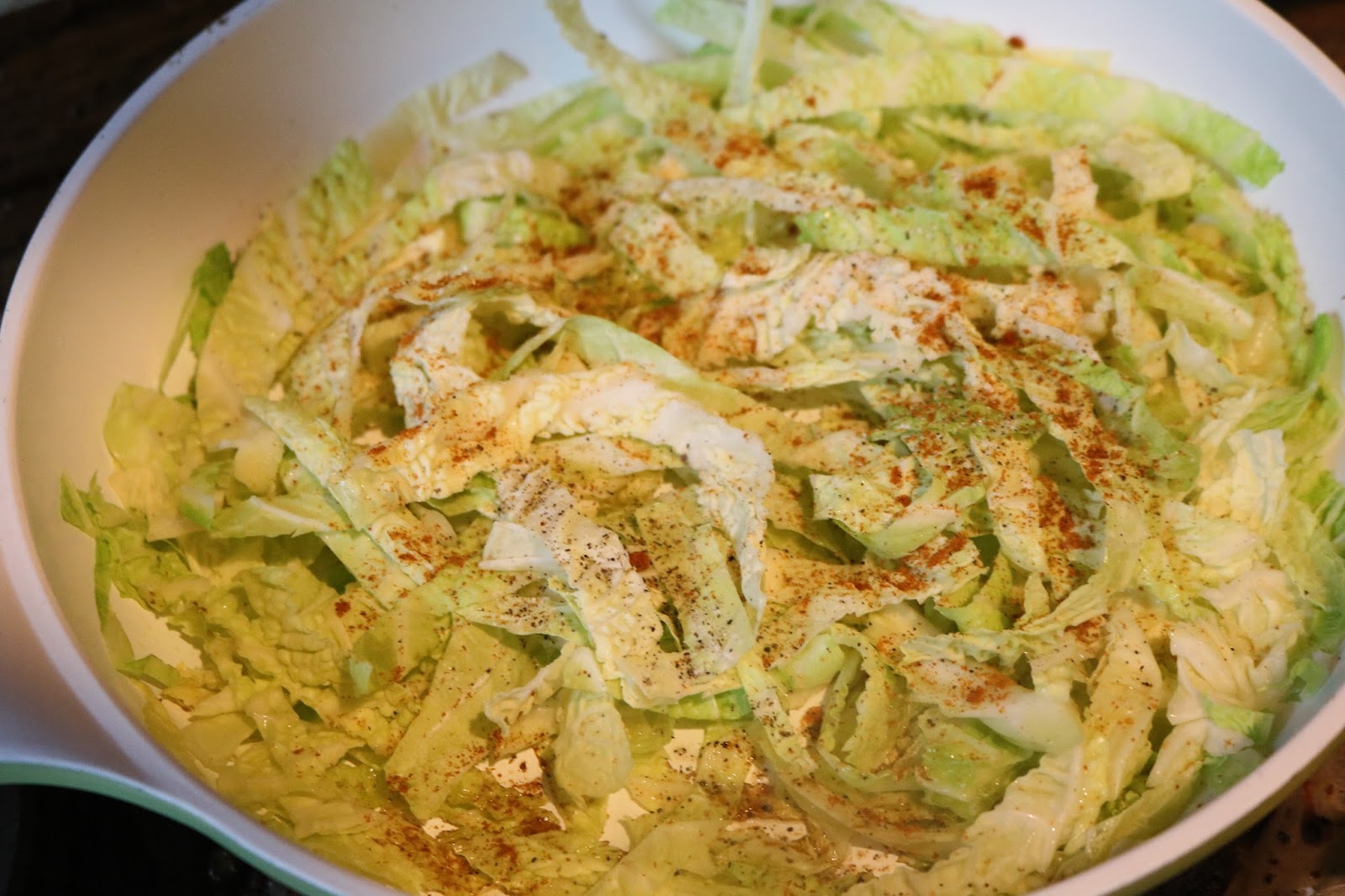 Kabeljau auf Wirsing