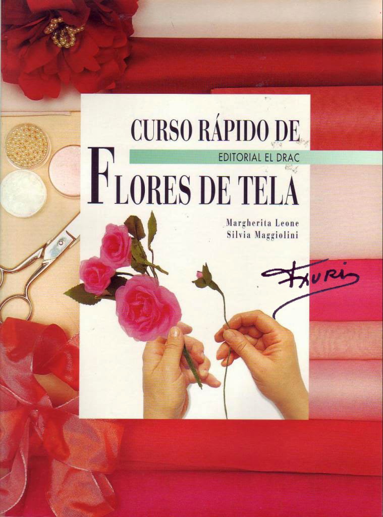 Curso Flores de tela paso a paso 