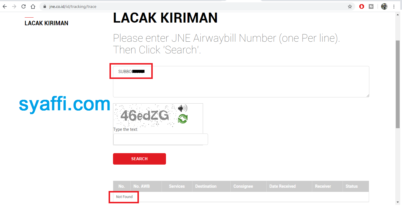 Bingung Nomor Resi Jne Yang Mana Simak Cara Cek Nomor Resi Jne Terbaru Dan Cara Cek Tracking Pengiriman Jne 2020